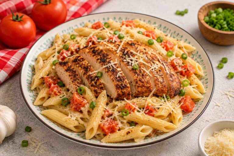 Chili’s Cajun Chicken Pasta in a bowl